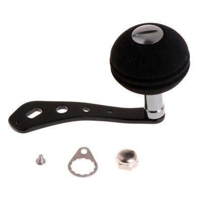 Fishing Handle Reel Single Knob Replacement Baitcasting Accessory Aluminum Alloy