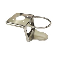 MARINE CITY Adjustable Folding Drink Cup Holder Stainless Steel for boat 1 Pcs 