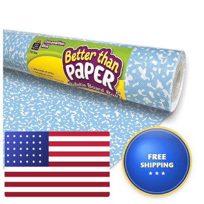 Teacher Created Resources Composition Blue Better Than Paper Bulletin Board