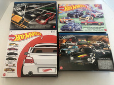 Hot Wheels Zamac Truck Box Set Lot Of 4 Sets Jdm Mazda Nissan Honda Chevy