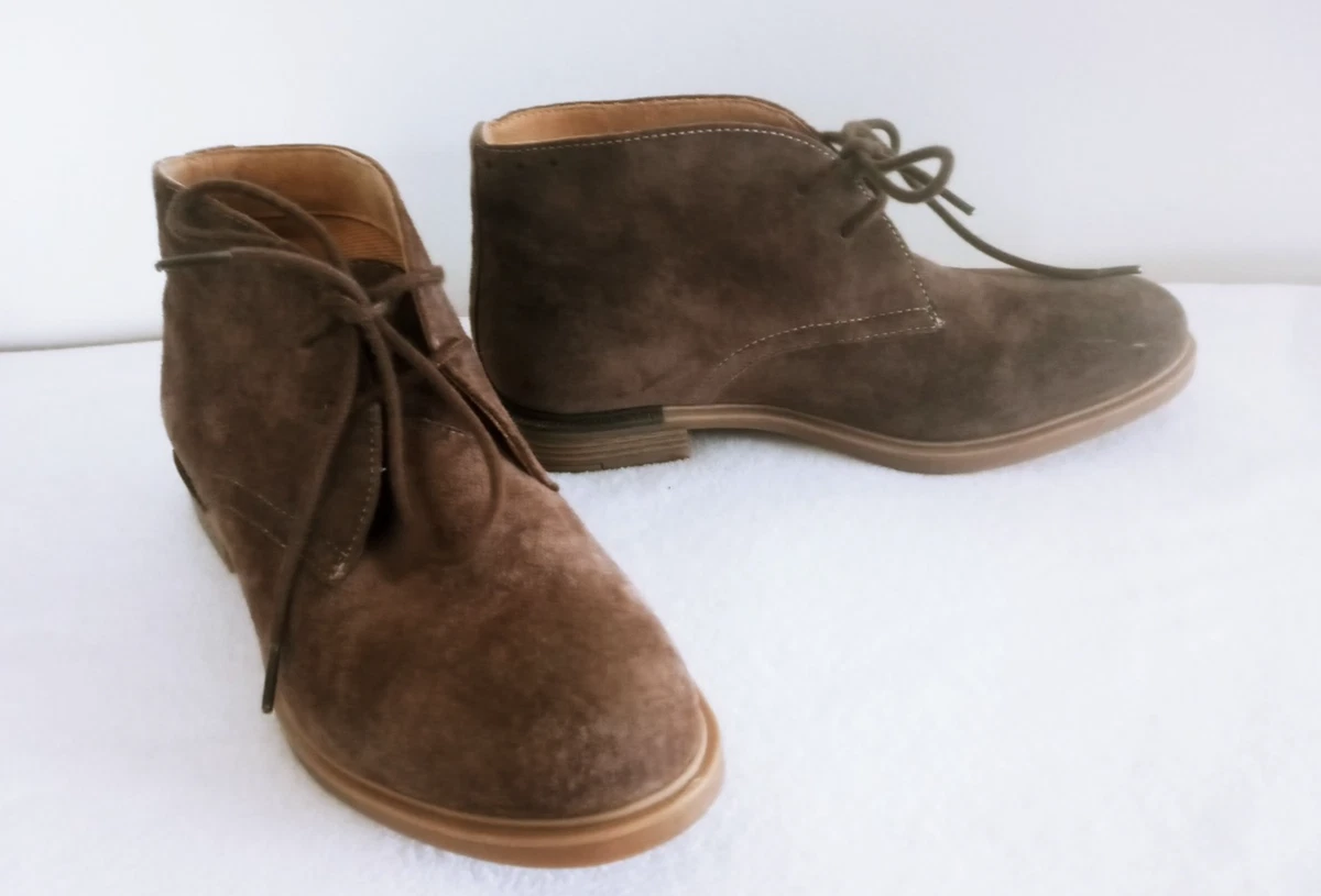 Hush Puppies Oliver Dark Brown Suede Boots Hush Puppies Brown Suede Boots for Men for Sale | Shop New  main image 2