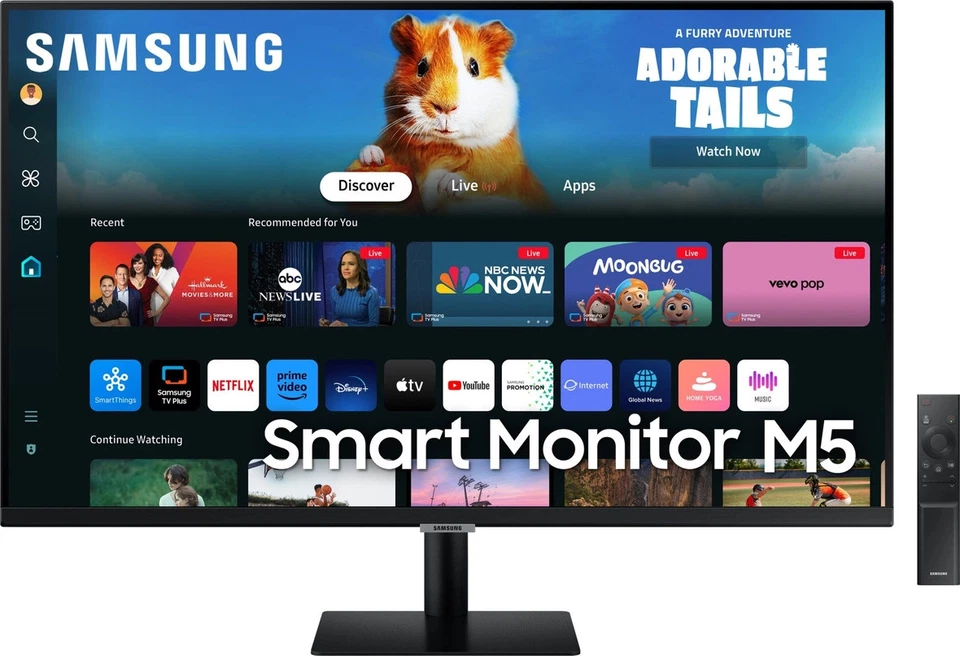 Monitor Samsung Smart M5 LS32DM502EUXEN 32" 1920x1080px VA 60Hz