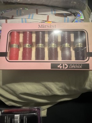 Mirsist 4D Matte 6 Pack Lip Gloss Set