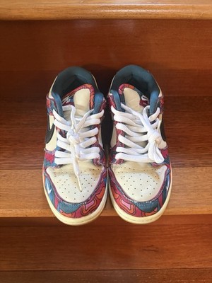 Size 8M/9.5W - Nike SB Dunk Low Parra Abstract Art Pre-owned |SHIP FAST|