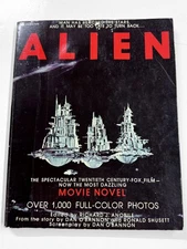 ALIEN Movie Novel Vintage 1979 First Avon Printing Full Color Good Condition