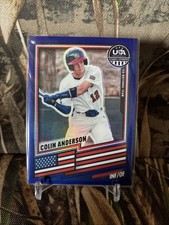 2026 Panini Stars & Stripes USA Colin Anderson Blue #059/299