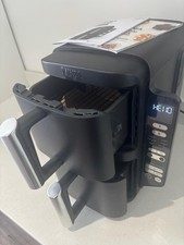 Ninja SL300UK Double Stack 2 Drawer Air Fryer 7.6L Black Brand New Sealed