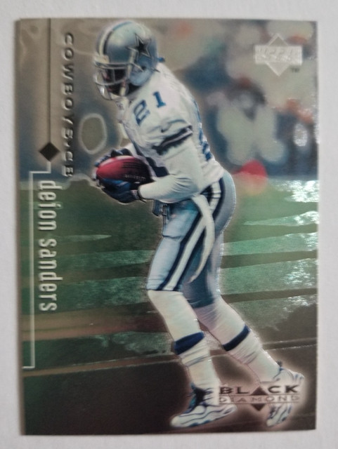 Deion Sanders 1998 Upper Deck Black Diamond #24