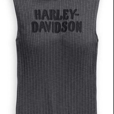 Harley-Davidson Charcoal Ribbed Tank