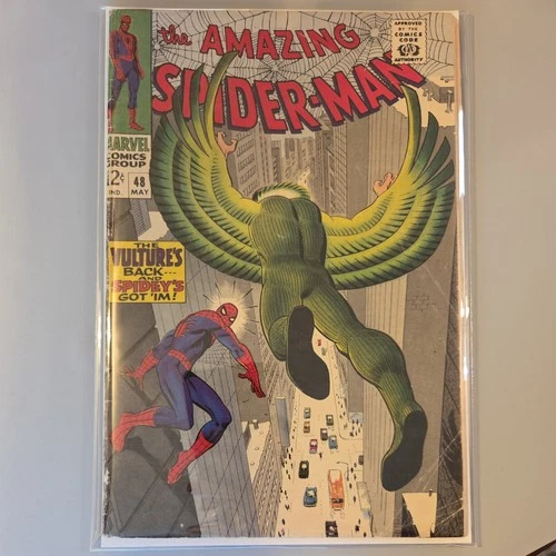 Amazing Spider-Man #48 (1967) Marvel Comics | Silver Age ASM | VG- | Spine Wear