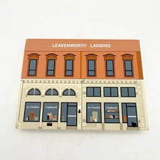 FJ Designs The Cat's Meow Village -1997 Leavenworth Landing Shelf Sitter