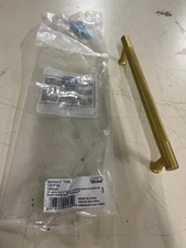 Belwith-Keeler B079414-BGB, Pull 6-5/16" C-to-C, Brushed Golden Brass