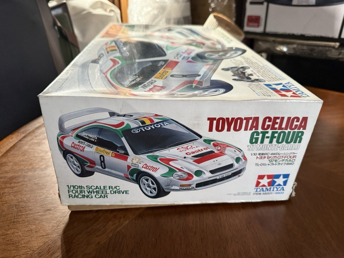 Vintage Tamiya Celica GT -Four 97 Monte Carlo In Box Unbuilt Kit