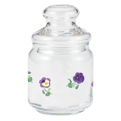SANRIO Kuromi Glass Canister Storage Container Approx. 500ml SAN4218-4