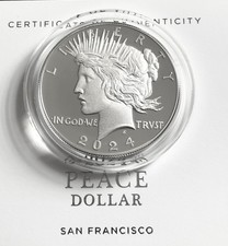 2024-S Proof Peace Dollar $1 San Francisco US Mint