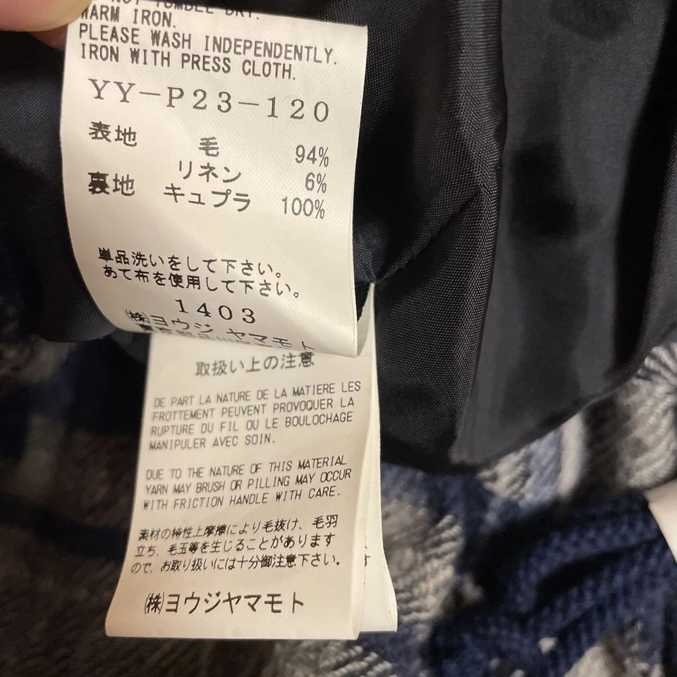 二手 清洁 YOHJI YAMAMOTO 女士休闲裤 好 — 第 4/4 张图片