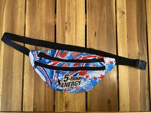 5 Hour Energy Firework Freeze Red White & Blue Fanny Pack / Waist Bag