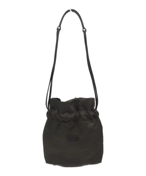 Sac à cordon cuir nylon GUCCI 001 8378 3754 marron 001 8378