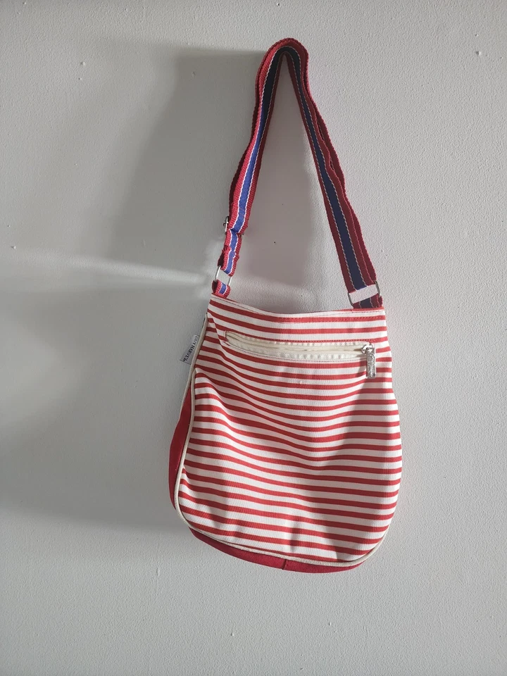 Bolso Bandolera Guy Harvey Azul Océano Tortuga Marina Obra de Arte Original Foto 4 de 4