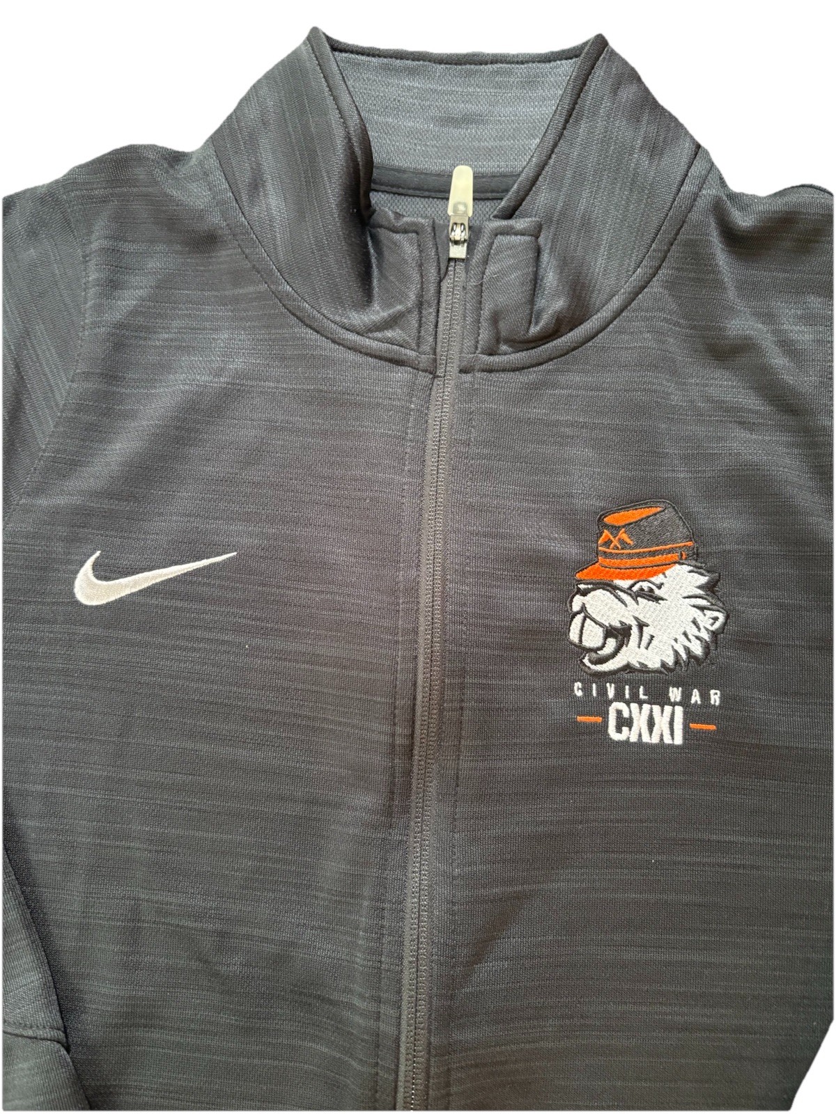RARE Nike Dri Fit Oregon State Beavers Full Zip Mens XL Black Civil War WIN 2017
