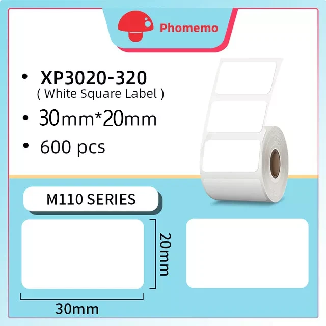 Phomemo M110 Barcode Label Printer for Address Tags and Lot Labeling