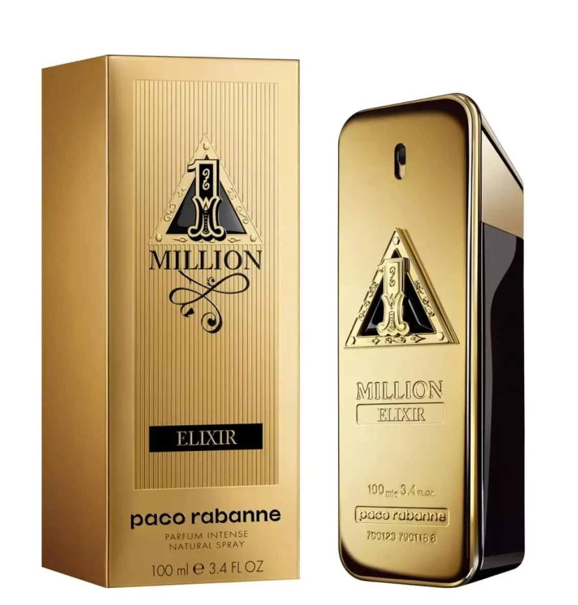 Million Elixir Paco Rabanne Oz 100ml Parfum Intense Spray For Men - Main Image