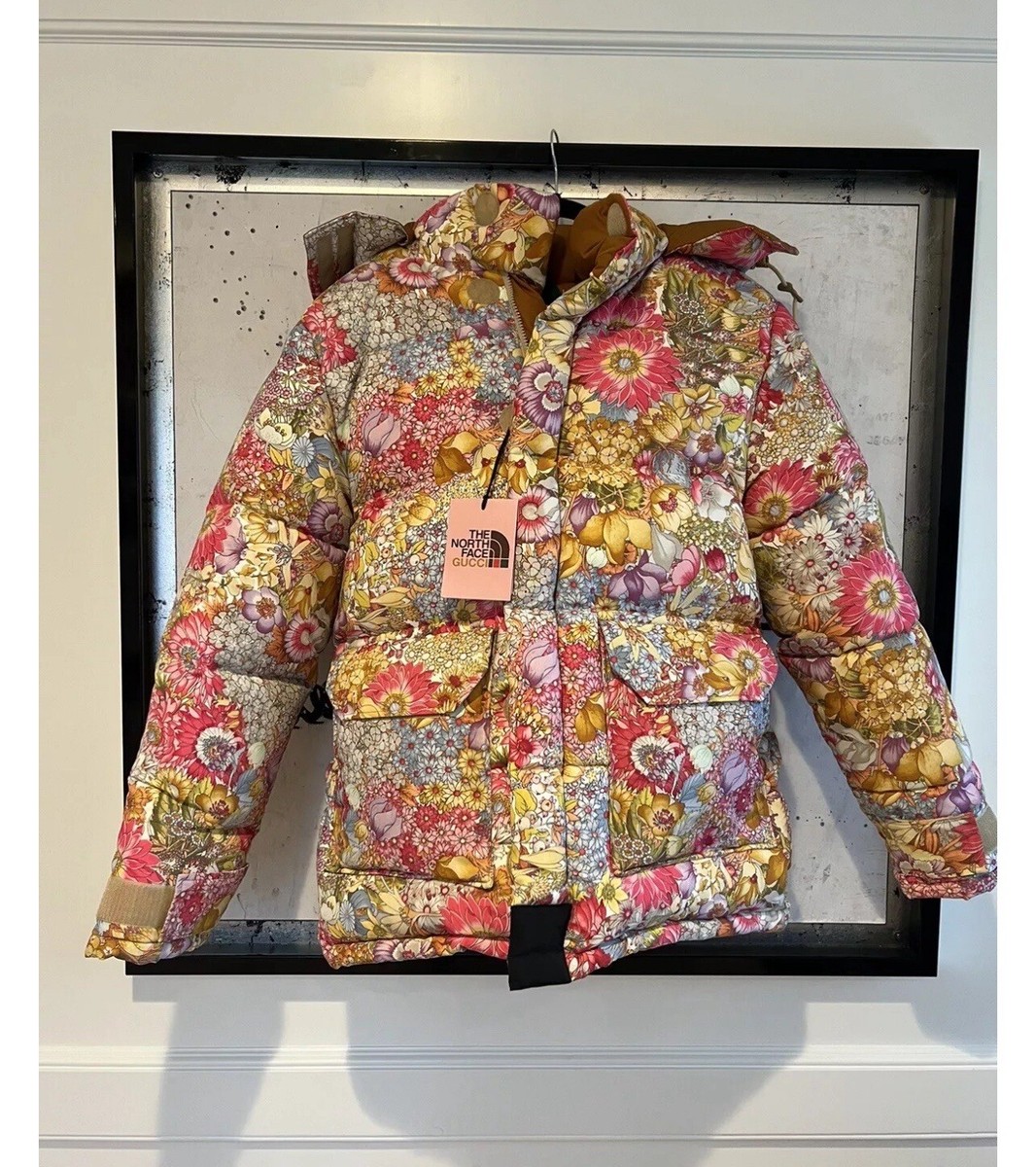 【XS】GUCCI × The North Face Down Jacket新品 Kurtka Gucci The North Face x Down Jacket 670769 Z8APW 2190
