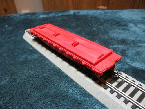Coche plano vintage Mantua escala HO rojo gran norte #42593 sin carga | Zustand: Used