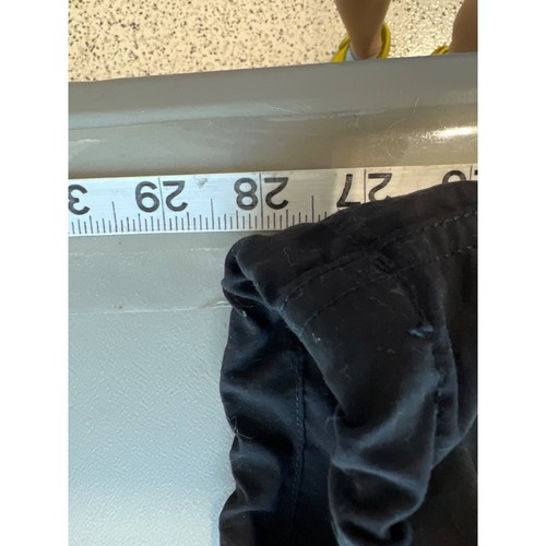American Eagle Outfitters Cargo Pants Men's XS Solid Black Nylon Outdoor Utility - Picture 3 of 8
