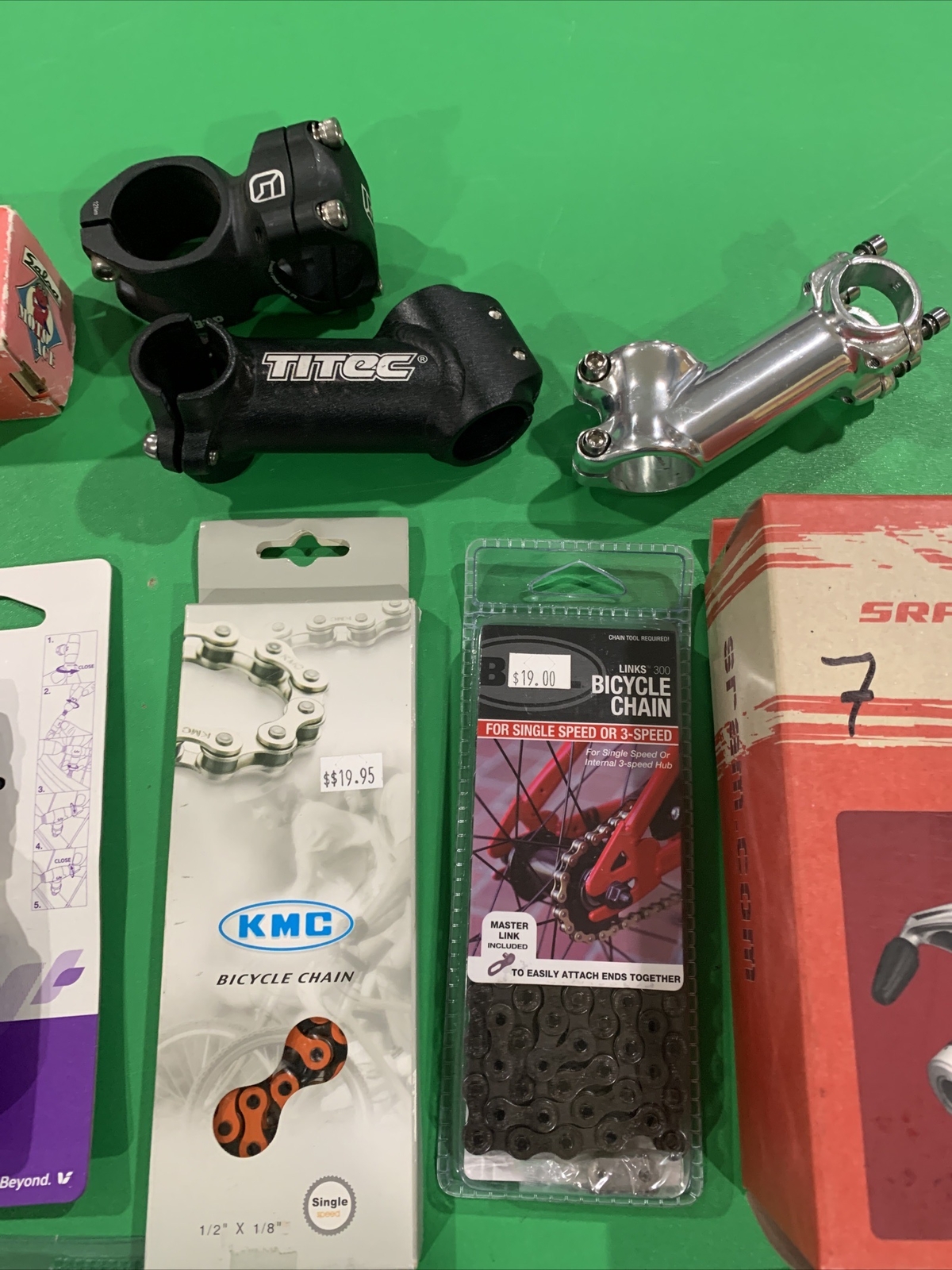 Large NEW Bicycle Parts And Accessories Lot 95 eBay