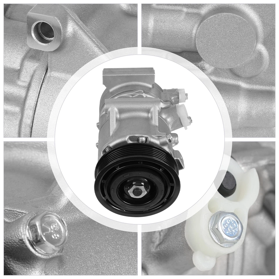 AC Air Conditioning Compressor For 2015-2017 Hyundai Sonata L4 2.0L L4 2.4L USA Foto 2 de 4