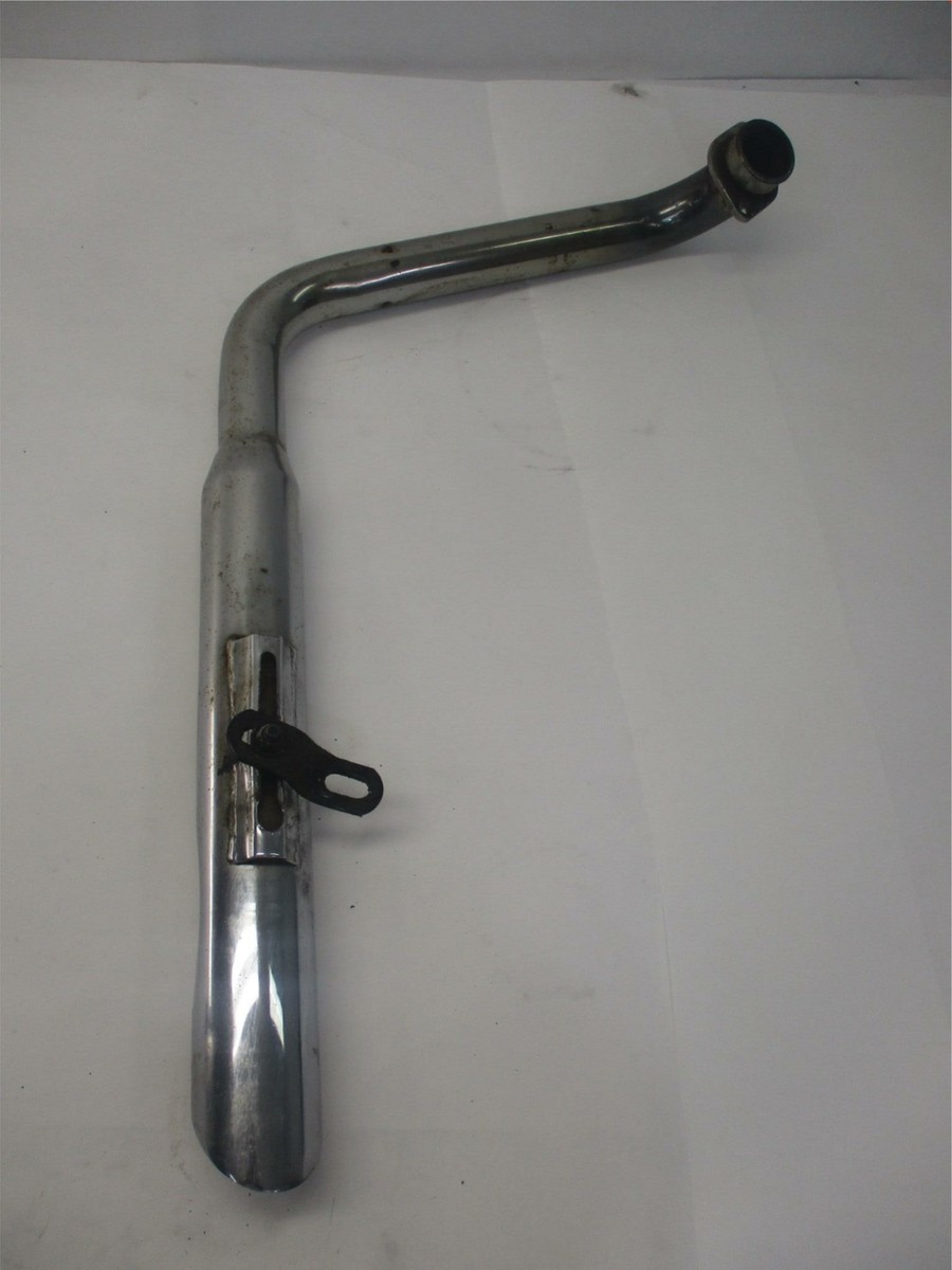 83 HONDA SHADOW VT750 C VT 750 RIGHT EXHAUST MUFFLER PIPE CHAMBER