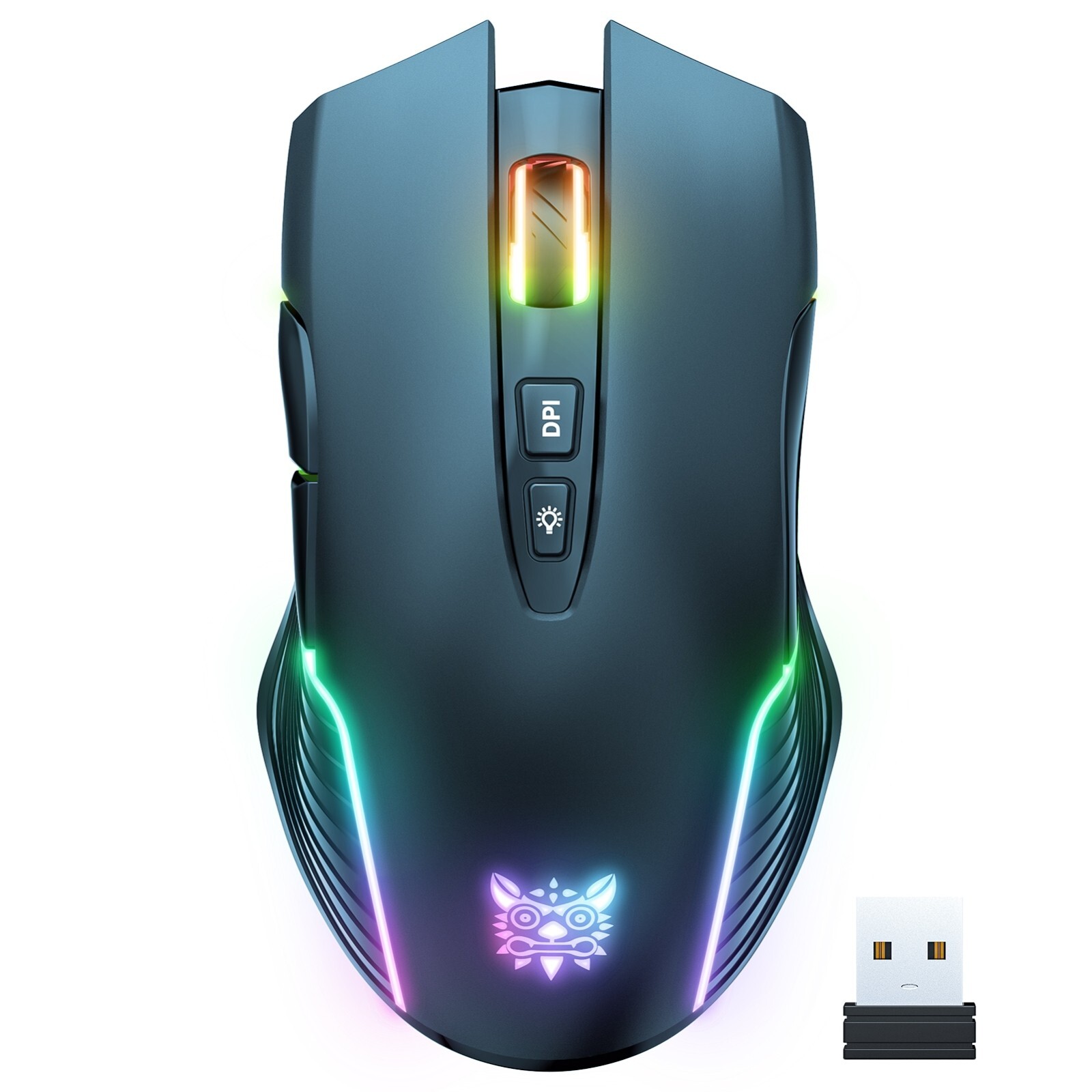 Onikuma CW905 Wireless RGB Illuminated Gaming Mouse