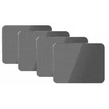 Car Side Window Sticker Sunscreen Tint Film Sun Block UV Sunshade Removable 4PCS