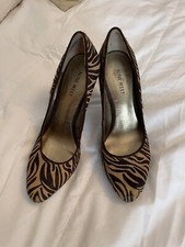 Nine West Animal Print Rocha Pumps size 7 M Sexy
