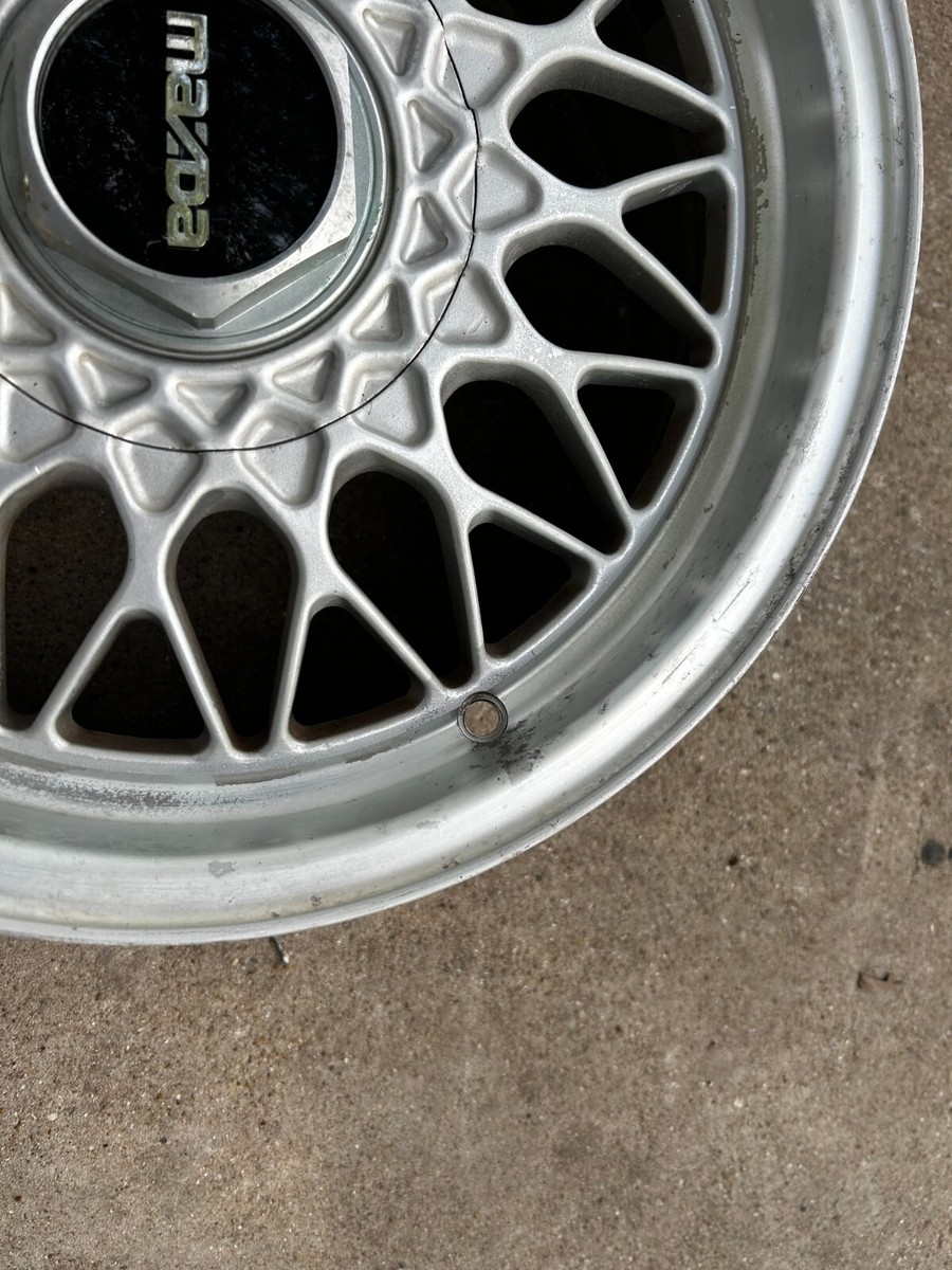 MAZDA マツダ　純正　BBS　FC　RX-7　１５インチ　６．５J 15 X 6 1/2 JJ ET40 Wheel Rim BBS For Mazda Rx7 FC | eBay