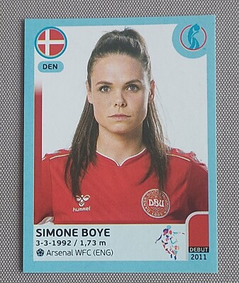 Panini EURO 2022 Sticker Nr. 145 Simone Boye
