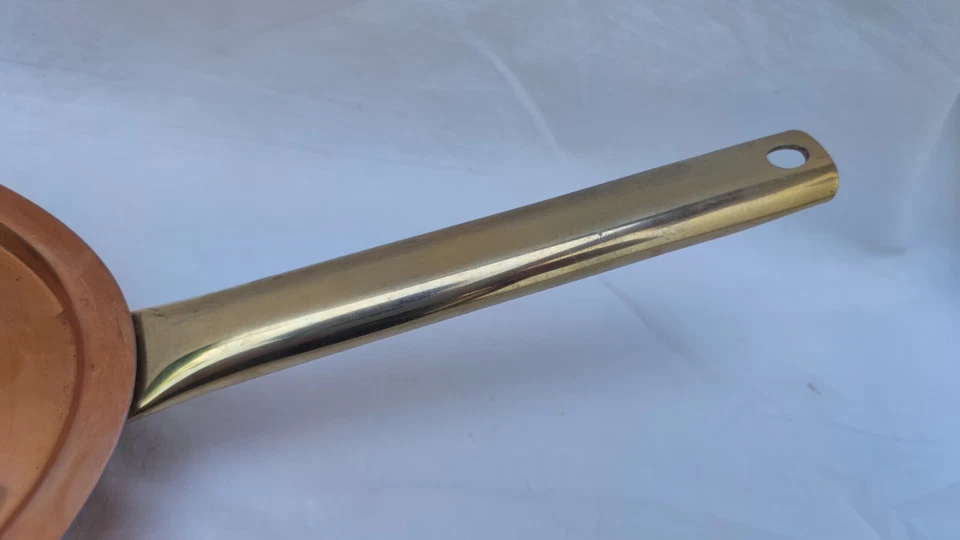 Pfanne Bratpfanne Kupfer Kupfertopf Spring Culinox Schweiz Kasserolle Fisch - Bild 4 von 4