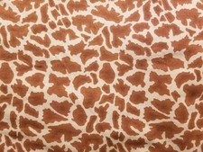 2.5 Yds x 43" Giraffe Skin Print VIP CRANSTON African Animal Kingdom Fabric