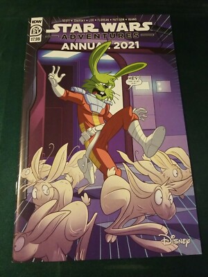 STAR WARS ADVENTURES ANNUAL 2021 FLOREAN (IDW PUBLISHING)