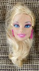 2011 BARBIE BEACH CRUISER DOLL HEAD ONLY w/Earrings #V0834 Blonde Hair Blue Eyes — photo 1