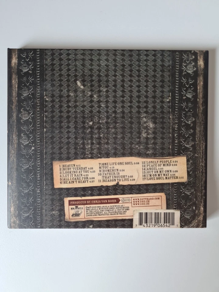 Gotthard - One Life One Soul - Best of Ballads (CD) Digipak - Bild 2 von 3