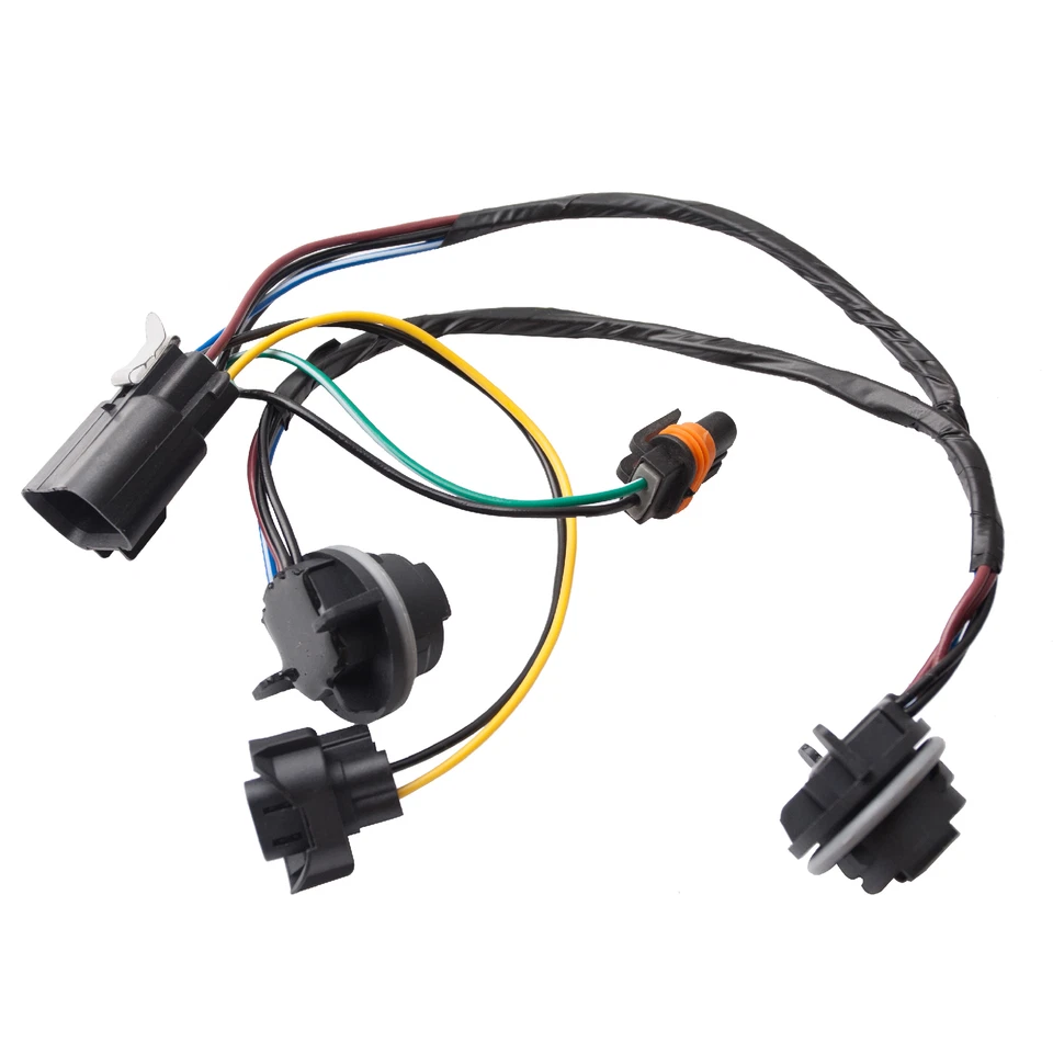 Arnés de cableado de enchufe de faros delantero izquierdo/derecho para Chevrolet Silverado 08-14 Foto 3 de 4