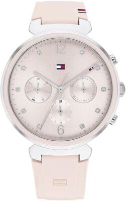 Montre Tommy Hilfiger Ivy 1782343 en caoutchouc rose pour femme | eBay