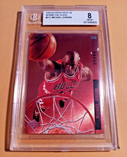 1993-94 Upper Deck Basketball Behind The Glass Complete Set - JORDAN BGS 8 Nm-Mt