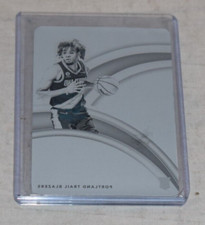 21-22 Immaculate Greg Brown III BLACK 1/1 Printing Plate Rookie Championship Tag