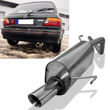 FOX Sportauspuff Edelstahl Endschalldämpfer Toyota Starlet P8 1.0l 1.3l 1x80mm