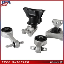 Engine Motor & Trans Mount Kit For 2006-2011 Honda Civic L4 1.8L Petrol Manual
