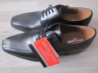 Pierre Cardin Paris Herrenschuh 43 echt Leder Schnürschuh Herren Halbschuh