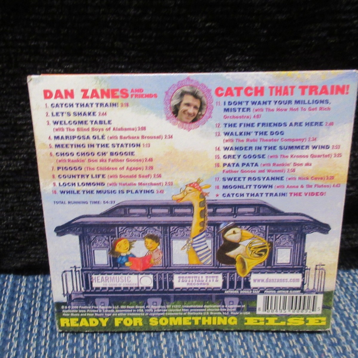 Dan Zanes and Friends : Catch That Train! CD Very Good